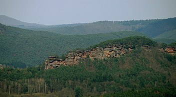 Südseite des Hochsteinmassivs