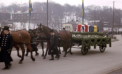 Дроги-катафалк. Швеція, 1965 р.