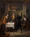Gil Blas at Corcuello's, 1826, by Hortense Haudebourt-Lescot