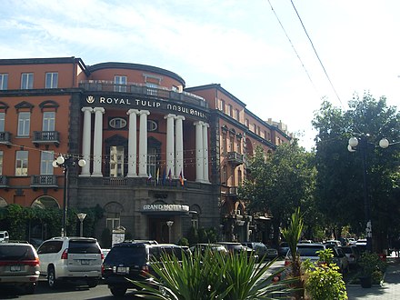 Grand Hotel Yerevan, established in 1926