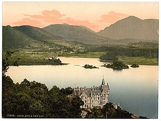 Inishail island in Argyll and Bute, Scotland, UK