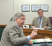 Parson in 2012 House Committee Backs Bill to Delay Candidate Filing (6913878617).jpg