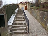 Hranice na Moravě - schody mezi ul. Na Náspech a Komenského