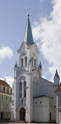 Iglesia de Nuestra Senora de las Lamentaciones, Riga, Letoniya, 2012-08-07, DD 02.JPG