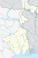 Lagekarte des indischen Bundesstaates Westbengalen