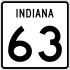 State Road 63 marcador