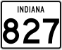 State Road 827 marcador