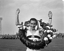 Aurèle Vandendriessche, mehrmaliger belgischer Meister, gewann 1962 den 25-km-Lauf