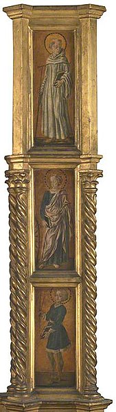 File:Jacopo di Antonio (1427-1454) (attributed to) - Right Pilaster of an Altarpiece - NG584.4 - National Gallery.jpg