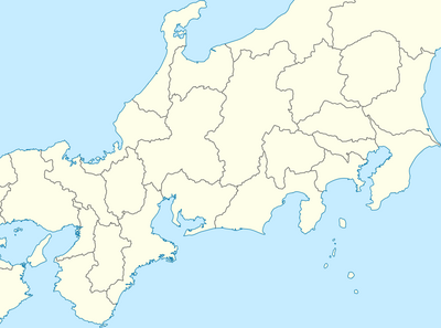 Location map Japan zoom central