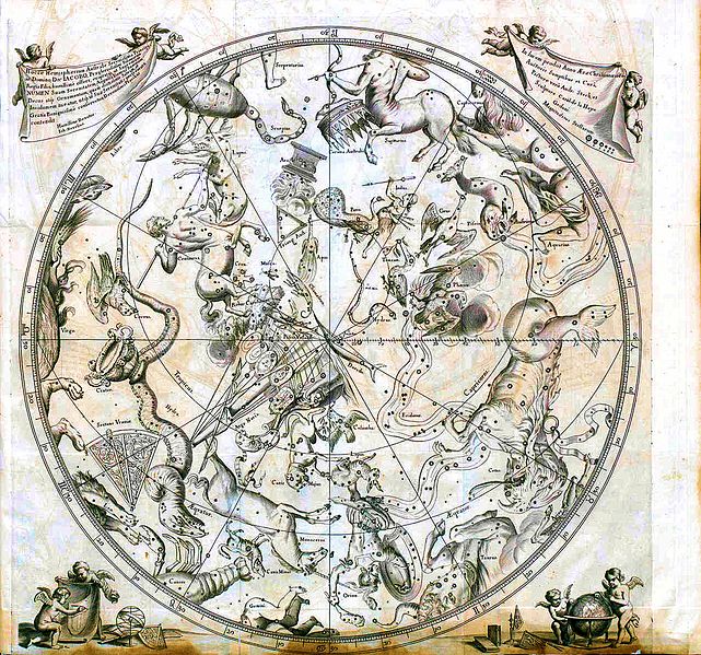 File:Johannes Hevelius - Prodromus Astronomia - Volume III "Firmamentum Sobiescianum, sive uranographia" - Tavola Emisfero Australe.jpg