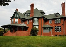 The Manor House on the campus of Widener University built by Jonathan Edwards Woodbridge in 1888 Jonathan Edwards Woodbridge Manor House.jpg