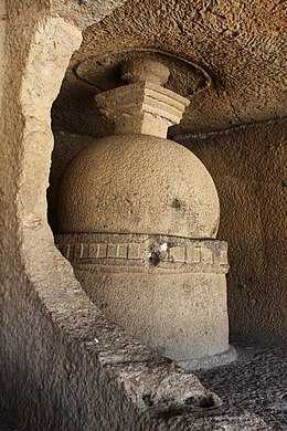 Stupa in Cave 2.