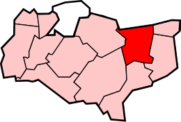 Cantorbéry - Carte