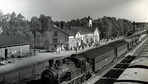 Керава теміржол вокзалы 1950s.png
