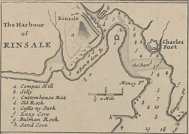 Kinsale in the early 18th century