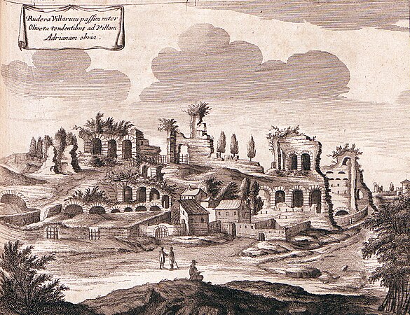 Latium, 1671 – Tivoli, Villa Adriana