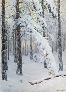 Лес Зимой - Konstantin Kryzhitsky