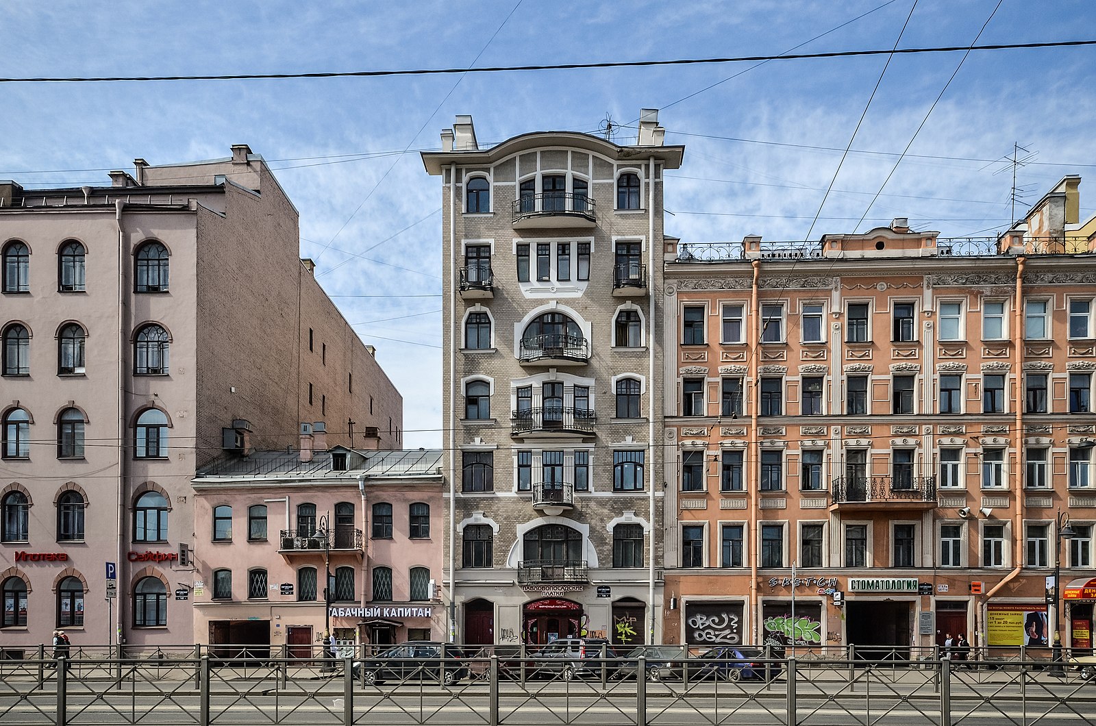 красивые дома в санкт петербурге