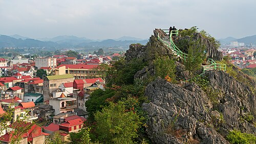 View from Phai Ve mountain, Lang Son