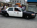 Viatura Ford Crown Victoria Police Interceptor da LAPD.