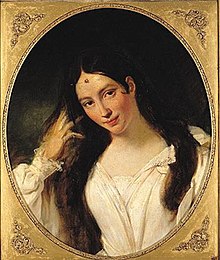 Maria Malibran as Rossini's Desdemona by Francois Bouchot, 1834 La Malibran (Maria) par F. Bouchot.jpg