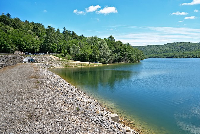 Français : Barrage du lac de Filleit