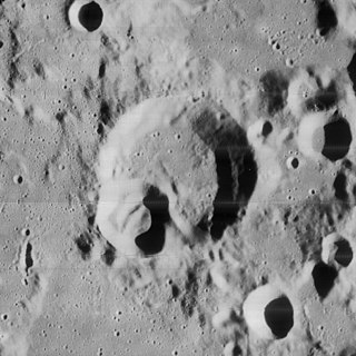 <span class="mw-page-title-main">Lacroix (crater)</span> Lunar surface depression