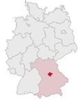 Localização de Neumarkt na Alemanha