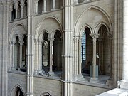 Emporengeschoss der Kathedrale von Laon 1155–1235