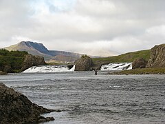 Seen from Laxfoss