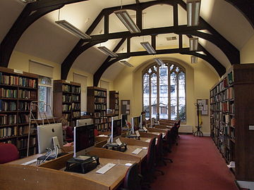 Library in Old Chapel