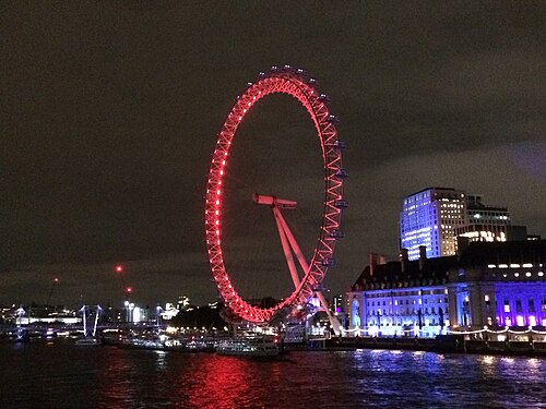 London Eye at Night