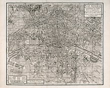 1766 (Deharme, Plan général de la Ville, Cité, Université et faubourgs de Paris)