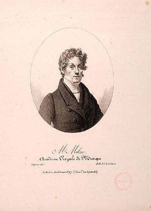 Портрет Луи Милона, Королевская академия музыки