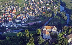 Skyline of Dorndorf-Steudnitz