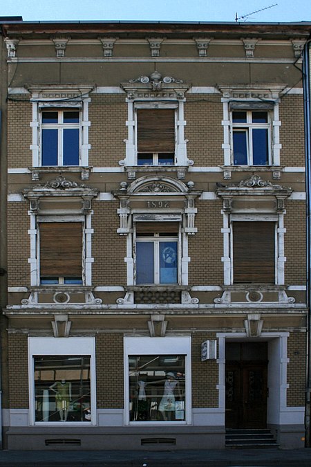 Mönchengladbach Eicken Denkmal Nr. E 016, Eickener Straße 193 (5664)