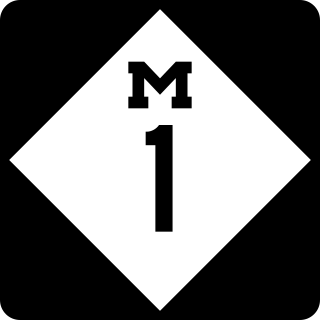 M-1 (Michigan highway) State highway in Michigan, United States