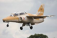 T-345A Trainer prototype landing M311 - RIAT 2008 (2769313438).jpg