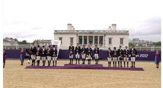 Medalists for the team Eventing competition MC2012 Equestrian Team Eventing.png