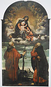 Vierge à l'Enfant en gloire avec les saints Onofrio et Antonio Abate.jpg