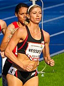 Maggie Vessey Rang sieben in 2:03,55 min