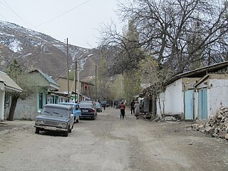 Andarak Place in Batken, Kyrgyzstan