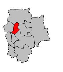 Cantone di Vaires-sur-Marne – Mappa