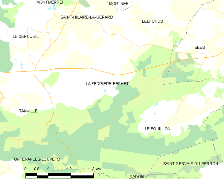 File:Map commune FR insee code 61164.png