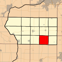 Map highlighting Suez Township, Mercer County, Illinois.svg