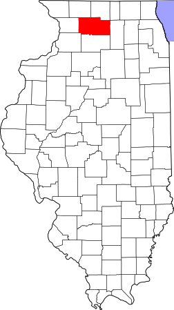 Map of Illinois highlighting Ogle County.svg