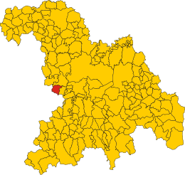 Bergamasco - Mapa