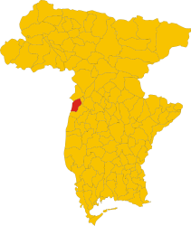 Ragonha - Mapa