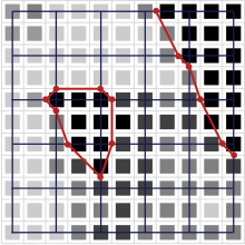 Marching Squares Isoline.svg